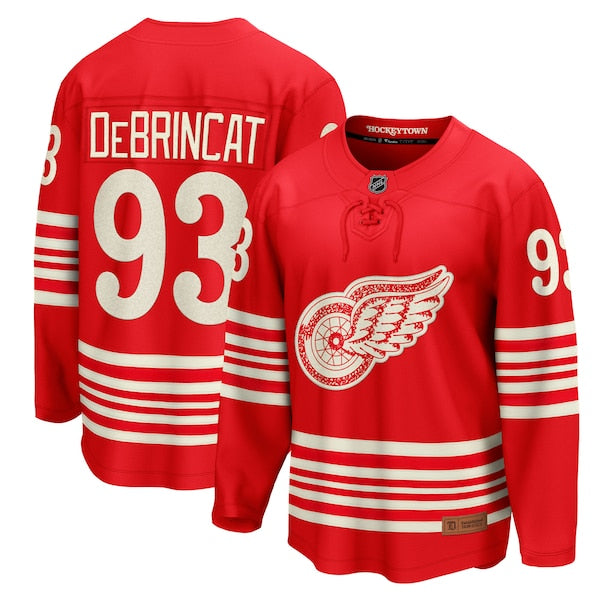 Alex DeBrincat Detroit Red Wings Centennial Breakaway Player Jersey - Red