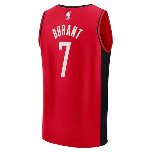Kevin Durant Houston Rockets Fast Break Replica Player Jersey - Icon Edition - Red - Image 3