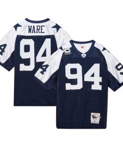 DeMarcus Ware Dallas Cowboys 2011 Authentic Throwback Retired Player Jersey - Navy