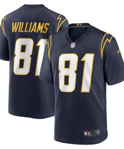 Mike Williams Los Angeles Chargers Nike Alternate Team Game Jersey - Navy/Blue/Royal/White