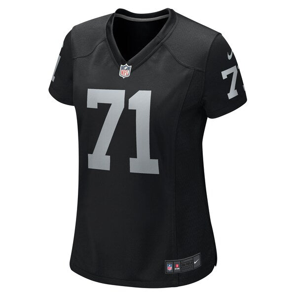 Justin Herron Las Vegas Raiders Nike Women's Team Game Jersey - Black - Image 2