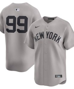 Aaron Judge New York Yankees Nike Road Limited Player Jersey - Gray