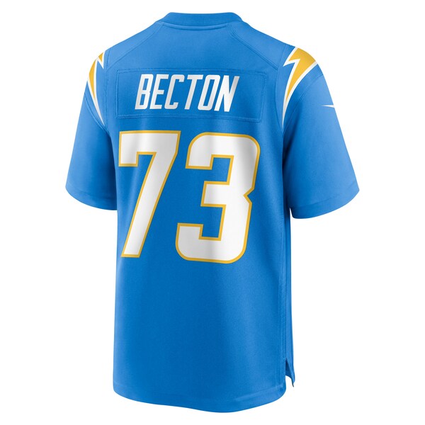 Mekhi Becton Los Angeles Chargers Nike Team Game Jersey - Powder Blue - Image 4
