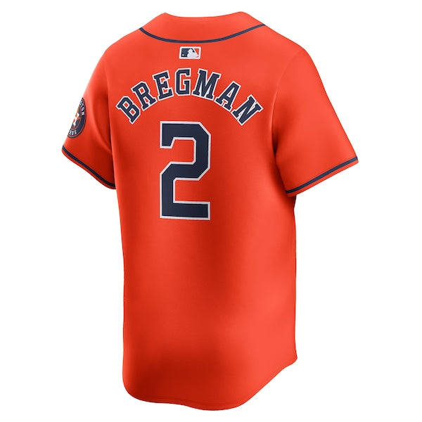 Alex Bregman Houston Astros Nike Alternate Limited Player Jersey?ยจC Orange - Image 3