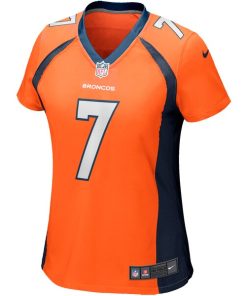 Alternative view of Craig Morton Denver Broncos Nike Women's Game Retired Player Jersey - Orange