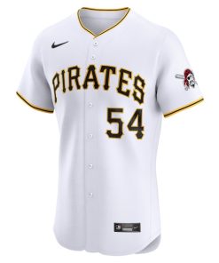 Alternative view of Martin Perez Pittsburgh Pirates Nike Home Elite Player Jersey - White