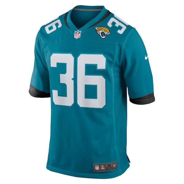 Jake Funk Jacksonville Jaguars Nike Team Game Jersey - Teal - Image 2