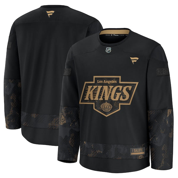 Los Angeles Kings 2024 Military Appreciation Practice Jersey - Black