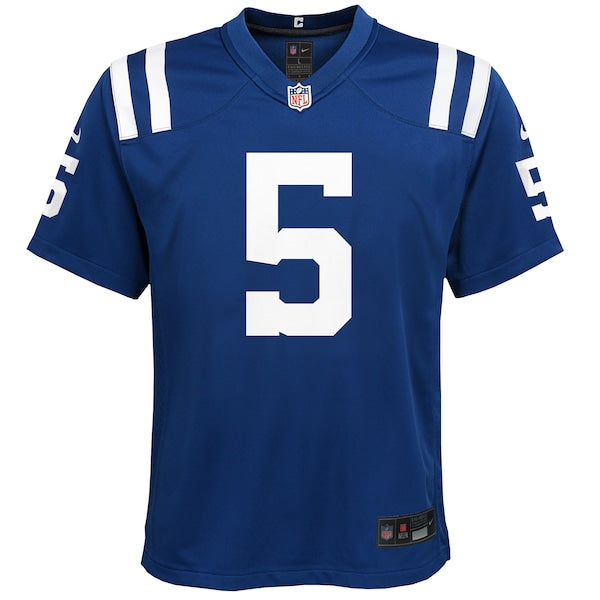 Anthony Richardson Sr. Indianapolis Colts Nike Youth Team Game Jersey - Royal - Image 2