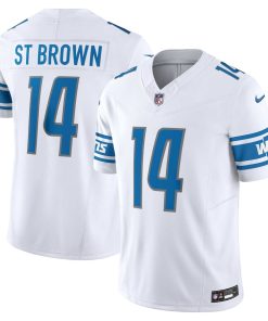 Amon-Ra St. Brown Detroit Lions Nike  Vapor F.U.S.E. Limited Jersey - White