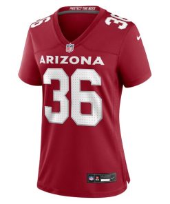 Alternative view of Andre Chachere Arizona Cardinals Nike Women's Team Game Jersey -  Cardinal