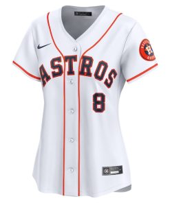 Alternative view of Christian Walker Houston Astros Nike Women's Home Limited Player Jersey - White