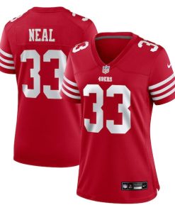 Siran Neal San Francisco 49ers Nike Women's Team Game Jersey -  Scarlet