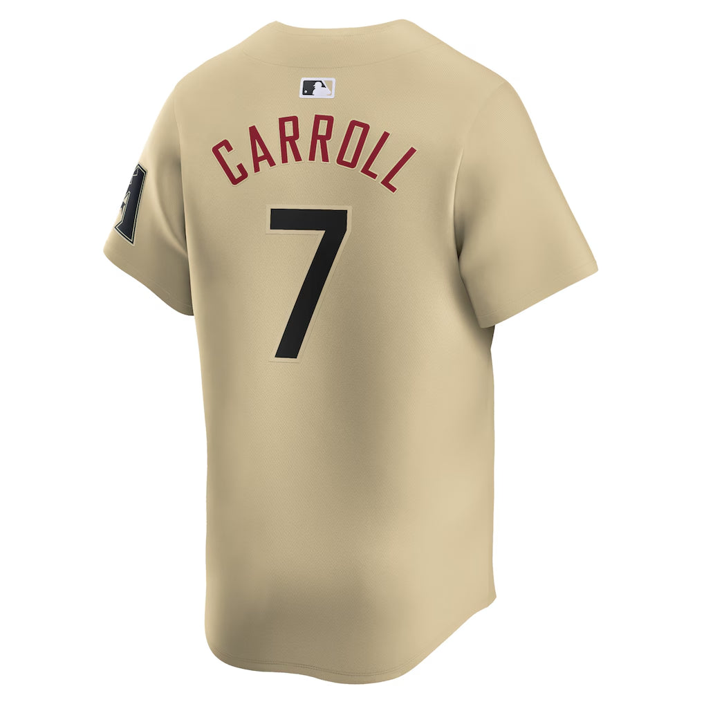 Corbin Carroll Arizona Diamondbacks Nike City Connect Limited Player Jersey - Sand - Image 3