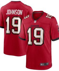 Keyshawn Johnson Tampa Bay Buccaneers Nike Game Retired Player Jersey - Red