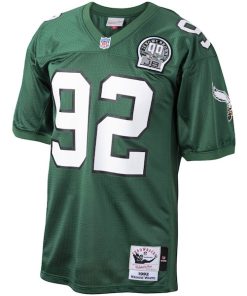 Alternative view of Reggie White Philadelphia Eagles Authentic Throwback Retired Player Jersey - Green
