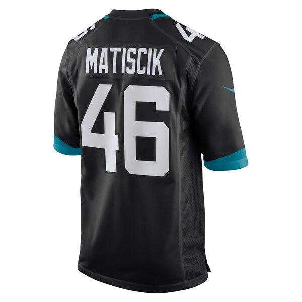 Ross Matiscik Jacksonville Jaguars Nike Game Jersey - Black - Image 3