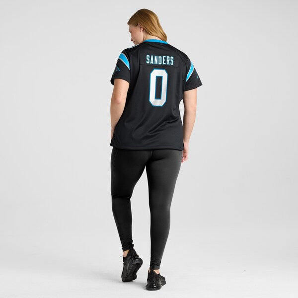 Ja'Tavion Sanders Carolina Panthers Nike Women's Game Jersey - Black - Image 7