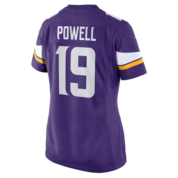 Brandon Powell Minnesota Vikings Nike Women's Game Jersey - Purple - Image 3