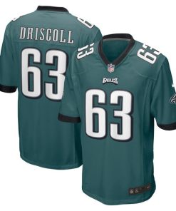 Jack Driscoll Philadelphia Eagles Nike Game Jersey - Midnight Green