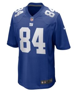 Alternative view of Marcus Johnson New York Giants Nike Home Game Player Jersey - Royal