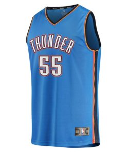 Alternative view of Isaiah Hartenstein Oklahoma City Thunder  Youth Fast Break Replica Player Jersey - Icon Edition - Blue