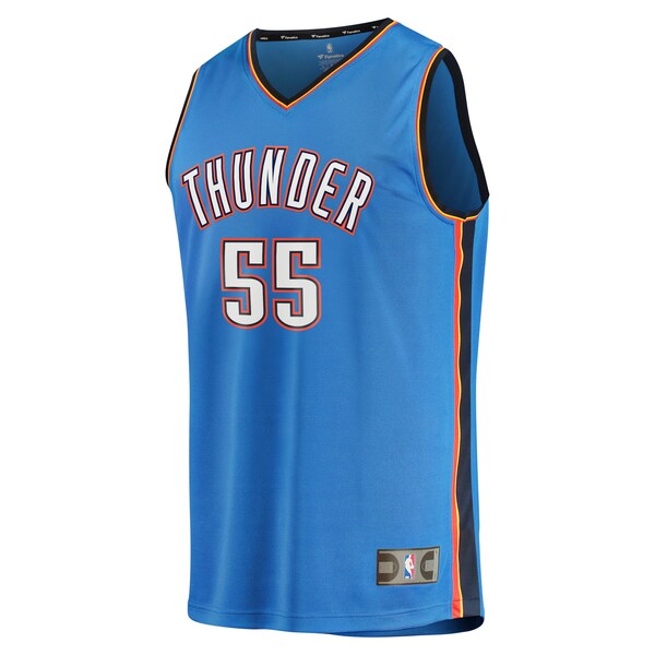 Isaiah Hartenstein Oklahoma City Thunder Youth Fast Break Replica Player Jersey - Icon Edition - Blue - Image 2