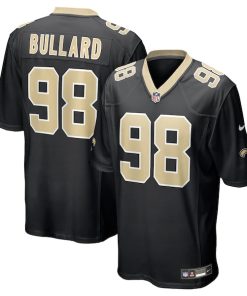 Jonathan Bullard New Orleans Saints Nike Team Game Jersey -  Black