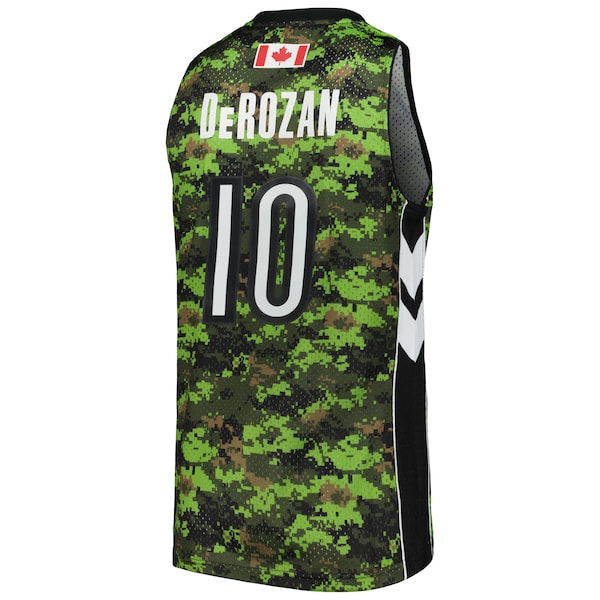 DeMar DeRozan Toronto Raptors 2011/12 Hardwood Classics Swingman Jersey - Camo - Image 2