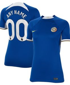 Chelsea Nike Women's 2023/24 Home Stadium Replica Custom Jersey - Blue