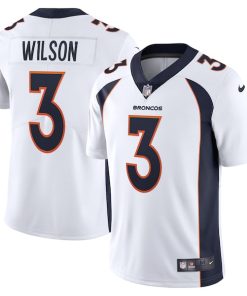 Russell Wilson Denver Broncos Nike Team Vapor Limited Jersey - White