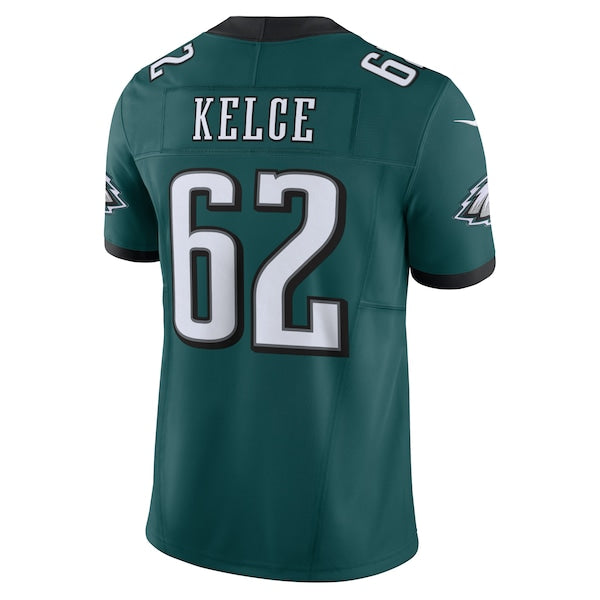 Jason Kelce Philadelphia Eagles Nike Vapor F.U.S.E. Limited Jersey - Midnight Green/Kelly Green - Image 4