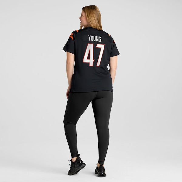 Craig Young Cincinnati Bengals Nike Women's Team Game Jersey - Black - Image 7