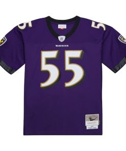 Alternative view of Terrell Suggs Baltimore Ravens  2003 Legacy Replica Jersey - Purple