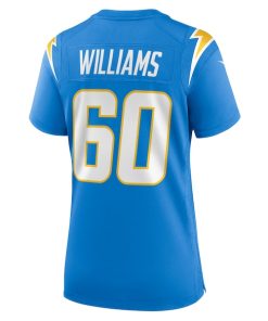 Alternative view of Bucky Williams Los Angeles Chargers Nike Women's  Game Jersey -  Powder Blue