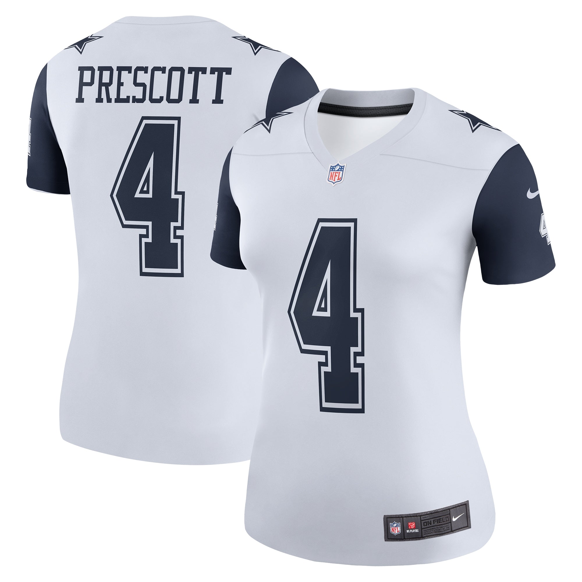 Dak Prescott Dallas Cowboys Nike Women's Legend Player Jersey - Navy/White - Image 6