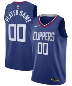 LA Clippers Nike 2020/21 Swingman Custom Jersey - Icon Edition - Royal