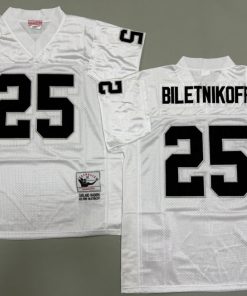 Fred Biletnikoff Las Vegas Raiders Authentic Throwback Retired Player Jersey