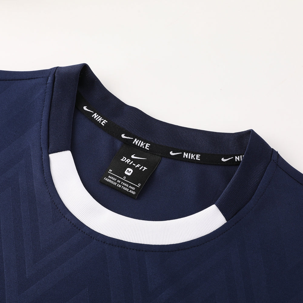 Nike Short Sleeve Training Jersey Set-ND06- Dark Blue - Image 6