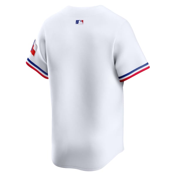 Texas Rangers Nike Home Limited Jersey - White - Image 3
