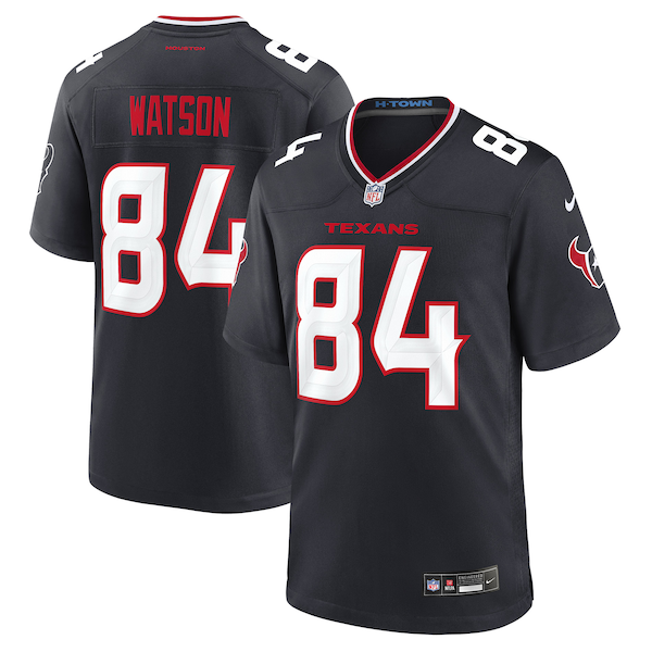 Justin Watson Houston Texans Nike Team Game Jersey - Navy