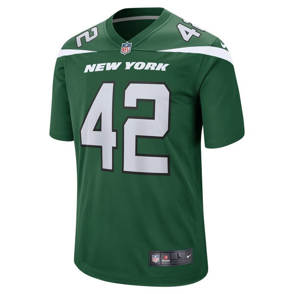 Thomas Hennessy New York Jets Nike Game Jersey - Gotham Green - Image 2