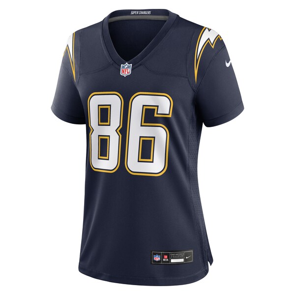 Oronde Gadsden Los Angeles Chargers Nike Women's Alternate 2 Super Chargers Game Jersey - Navy/Gold/Powder Blue - Image 3