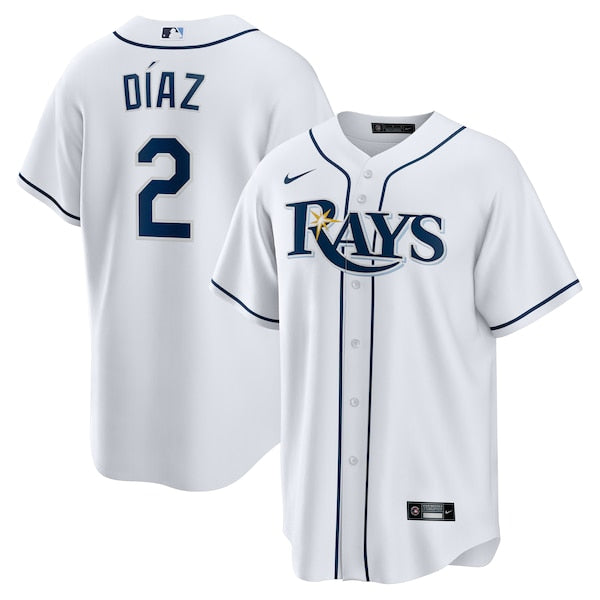 Yandy D¨ªaz Tampa Bay Rays Nike Home Replica Player Jersey - White
