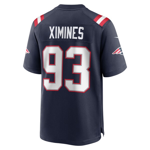 Oshane Ximines New England Patriots Nike Game Jersey - Navy - Image 4