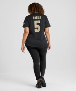 Alternative view of Will Harris New Orleans Saints Nike Women's  Game Jersey -  Black