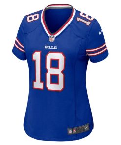 Alternative view of Justin Shorter Buffalo Bills Nike Women's Home Game Jersey - Royal