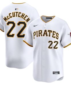 Andrew McCutchen Pittsburgh Pirates Nike Home Limited Player Jersey - White