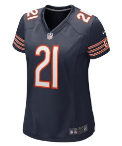 Alternative view of D'Onta Foreman Chicago Bears Nike Women's Game Jersey - Navy