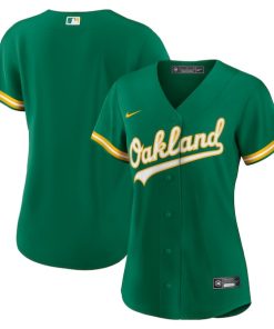 Oakland Athletics Nike Women's Alternate Replica Team Jersey - Kelly Green